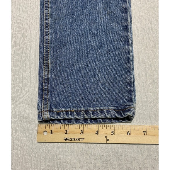 Levis 511 Distressed Jeans Mens‎ 30×32 Blue Slim Skater Whiskers Ripped Knee - Picture 9 of 10